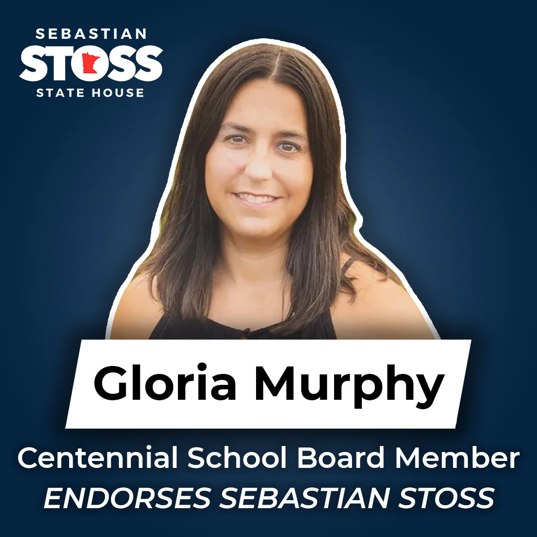 Gloria Murphy, Centennial School Board Member, endorses Sebastian Stoss