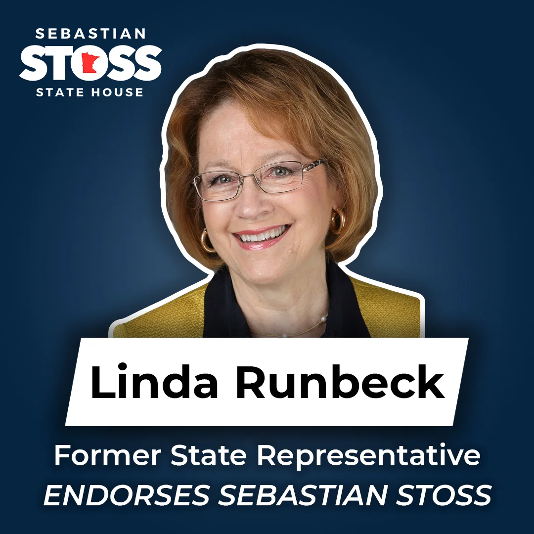 Linda Runbeck, Former State Representative, endorses Sebastian Stoss