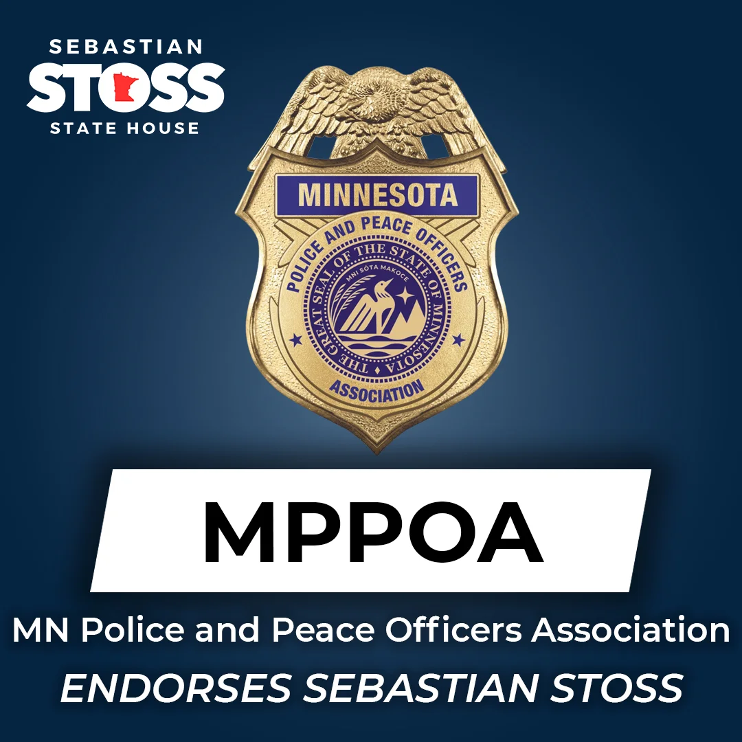 MN Police and Peace Officers Association (MPPOA) endorses Sebastian Stoss